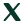 X icon